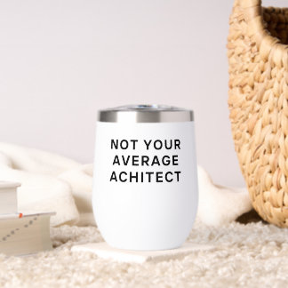 Geen Gewone Architect Stout Minimalistisch Aangepa