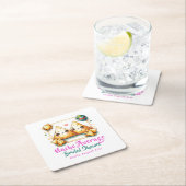 Geen Gewone Fiesta! Laatste Bruidsfeest Kartonnen Onderzetters (Insitu)