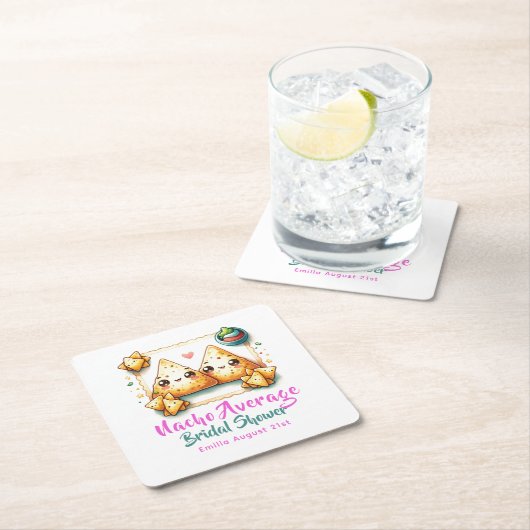 Geen Gewone Fiesta! Laatste Bruidsfeest Kartonnen Onderzetters (Insitu)