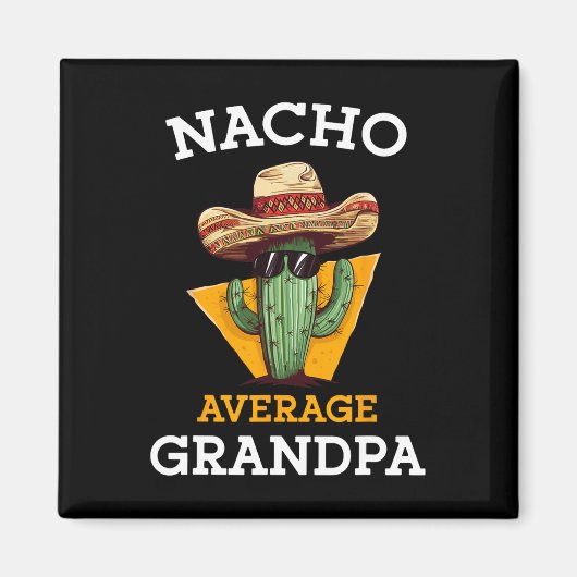 Geen Gewone Grootvader Grappige Mexicaanse Papa Ci Magneet (Voorkant)