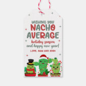 Geen Gewone Kerstvakantie Cadeaulabel (Achterkant)