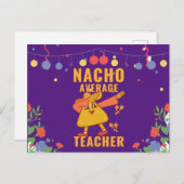 Geen Gewone Leraar Briefkaart (Voorkant / Achterkant)