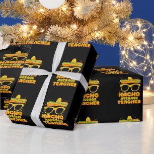 Geen Gewone Leraar Cinco De Mayo Matching Cadeaupapier