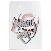 Geen gewone liefde, Gift Bag Medium Cadeauzakje (Voorkant)
