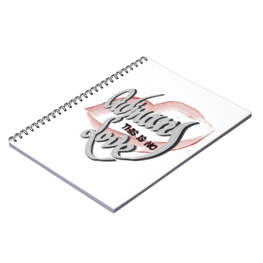 Geen gewone liefde, Notitieboek (Linkerzijde)