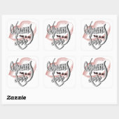 Geen gewone liefde, Square Stickers (Vel)