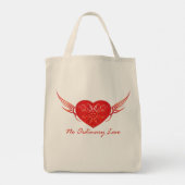 Geen gewone liefde tote bag (Achterkant)