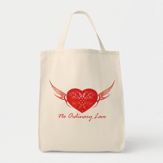 Geen gewone liefde tote bag (Voorkant)