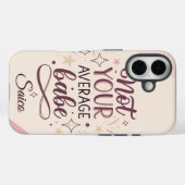Geen gewone meid – Chic Vrouwelijke brutale Quote Case-Mate iPhone Case (Achterkant (horizontaal))