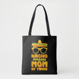 Geen Gewone Moeder Van Tweelingen Mexicaans Cinco Tote Bag