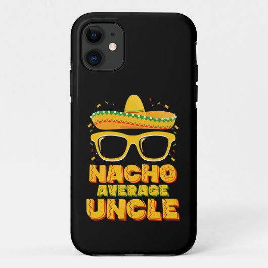 Geen Gewone Oom Cinco De Mayo Overeenkomende Famil Case-Mate iPhone Case (Achterkant)