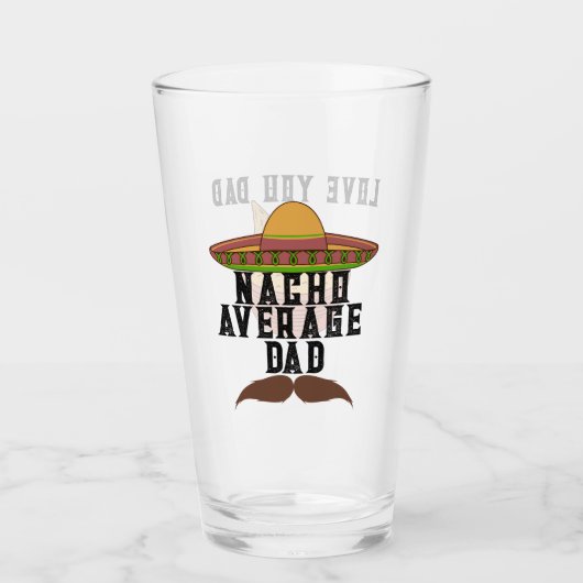 "Geen Gewone Papa"  Glas (Voorkant)