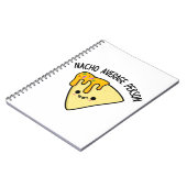 Geen Gewone Persoon Grappig Eten Pun Notitieboek (Linkerzijde)