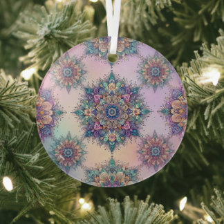 Geen gewone sneeuwvlokken VI Glas Ornament
