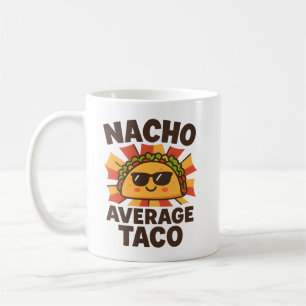 Geen Gewone Taco Grappig Voedsel Grap Comic Stijl Koffiemok