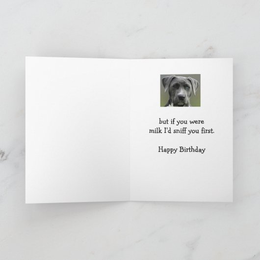 Geen gezegde Je bent oud, maar Happy Birthday Fun  Kaart (Binnen)