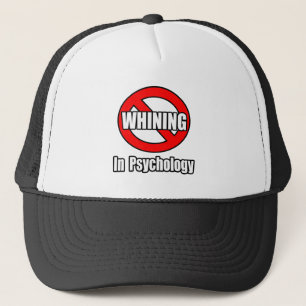 Geen gezeur in de psychologie trucker pet