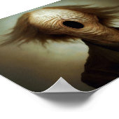 Geen Gezicht Horror Portret Poster (Hoek)