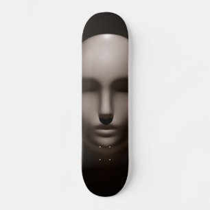 Geen gezicht persoonlijk skateboard