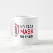 Geen gezichtsmasker Geen invoer Koffiemok (Voorkant links)