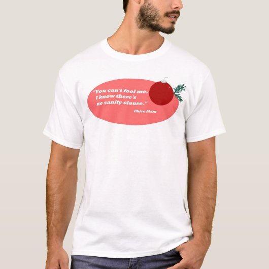 Geen gezondheidsclausule t-shirt (Voorkant)