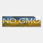 Geen GGO-Bumpersticker Bumpersticker (Voorkant)