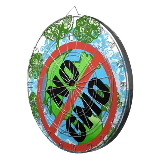 GEEN GGO DARTBORD (Voorkant Rechts)