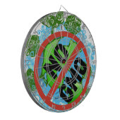 GEEN GGO DARTBORD (Voorkant Links)