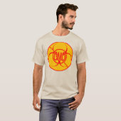 Geen GGO Jersey Shirten Bio Gevaar GGO-Shirten T-shirt (Voorkant volledig)