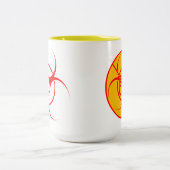 Geen GGO-koffie-Mok Biohazard Warning GGO Cup Mok (Center)