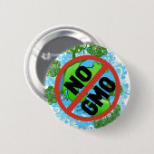 GEEN GGO RONDE BUTTON 5,7 CM (Voorkant /achterkant)