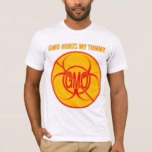 Geen GGO-Shirten Bio-risico GGO's T-shirt