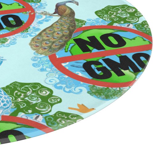 Geen GGO Snijplank (Hoek)