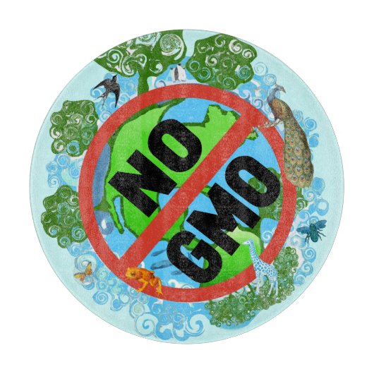 Geen GGO Snijplank (Voorkant)