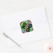 GEEN GGO VIERKANTE STICKER (Envelop)