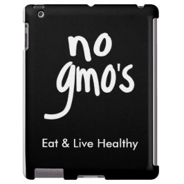 Geen GGO's Eat Healthy Black White Promotion Case-Mate iPhone Case