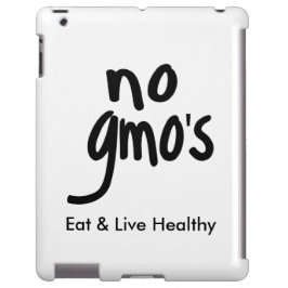 "Geen GGO's Eat Live Healthy White Black Promotion Case-Mate iPhone Case
