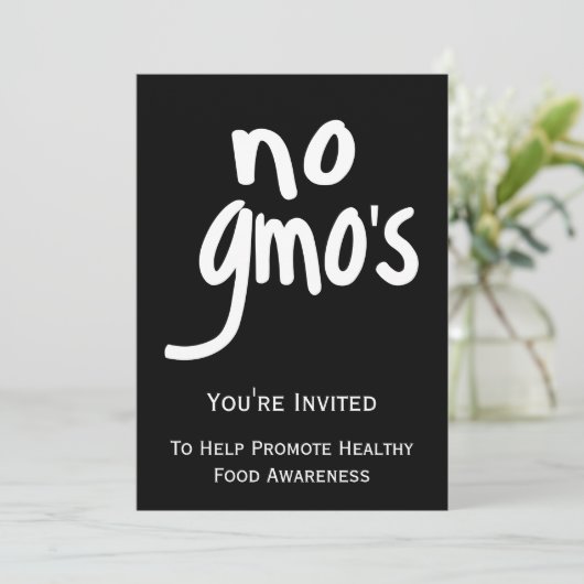 Geen GGO's promote etiketteringswetten zwarte uitn Kaart (Staand voorkant)