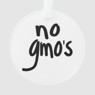Geen GGO's promoten gezonde voedingsmiddelen White Ornament