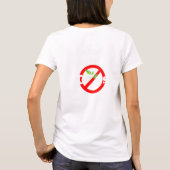 Geen GGO's T-shirt (Achterkant)