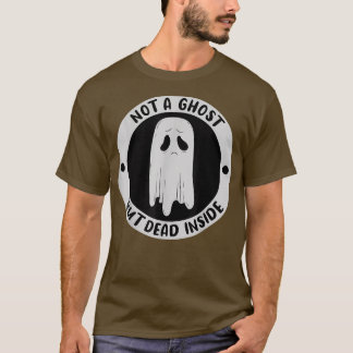 Geen ghost, maar dood insinde, ongelukkige hallo t-shirt
