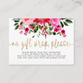 Geen Gift Wrap alstublieft de Kaart van de Omsluit (Voorkant)