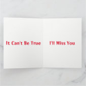 Geen Giraffe Kaart (Binnen)