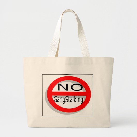 Geen gistend grote tote bag (Voorkant)