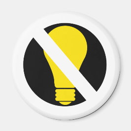 geen gloeilampen magneet