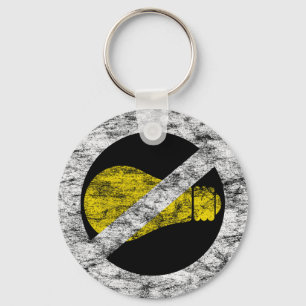 geen gloeilampen sleutelhanger
