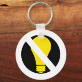 geen gloeilampen sleutelhanger (Voorkant)