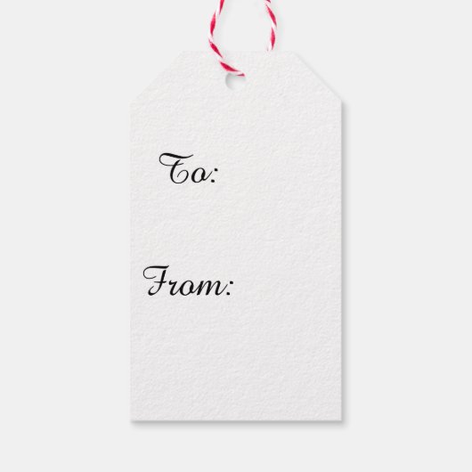 Geen gluiperende kerstman cadeaulabel (Achterkant)