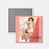 Geen gluren... magneet (Voorkant / Achterkant)