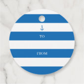 Geen gluren oceaan Waterverf schelp krans Bedankjes Labels (Achterkant)